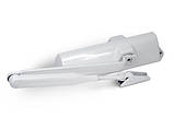 Дверний доводчик Dorma TS 68 з ножицями білий, фото 4