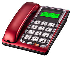 Багатофункціональний телефон з АОН Matrix-331 (red)