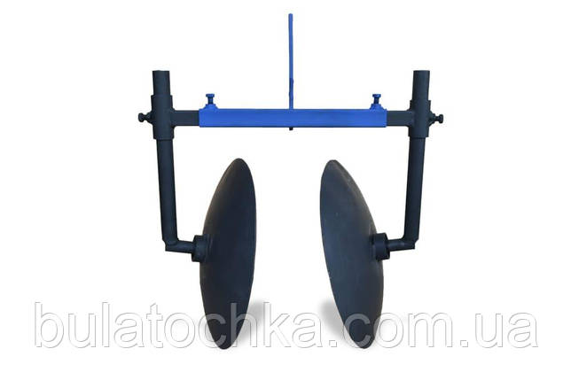 Дисковий підгортач ф 350мм на двох підшипниках, використовується для мотоблока, фото 3