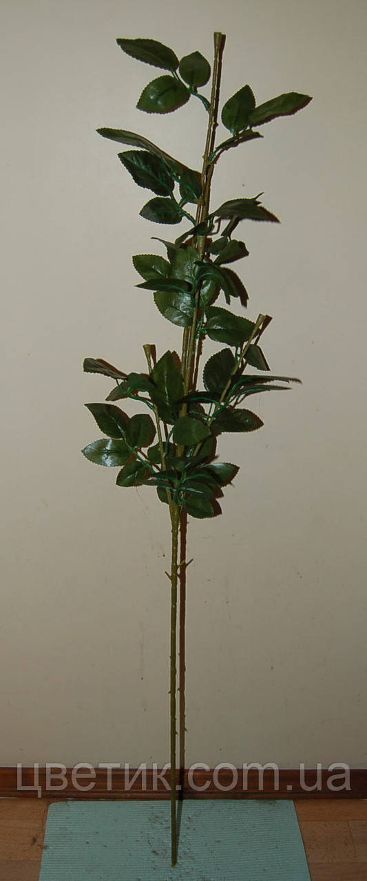 М-469 Ніжка з листям троянди на 5 голів 110 см