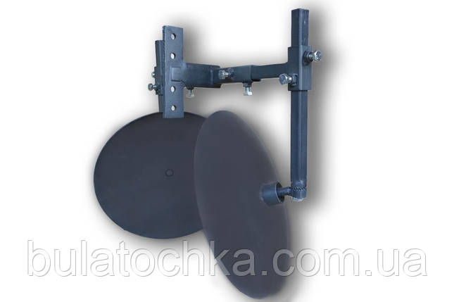 Окучник дисків для мотоблоку на рамці (дискі ф 400м на двох підшипниках), фото 2