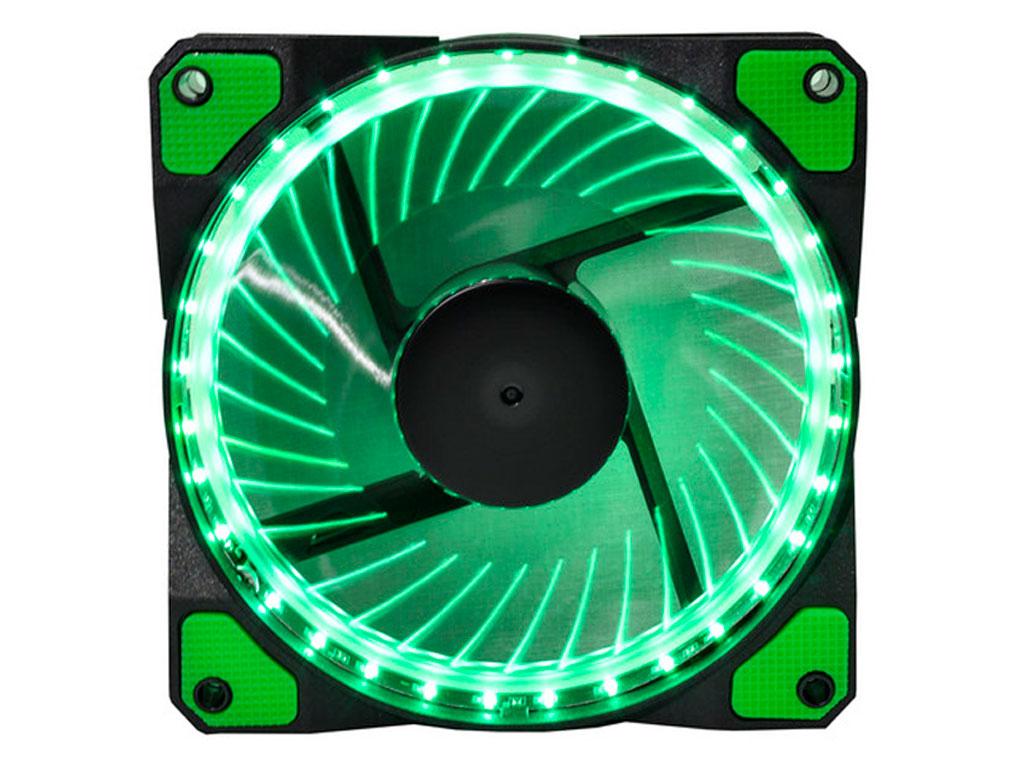 Вентилятор (кулер) для корпусу Cooling Baby 120 мм LED Green 12025HBGL-33