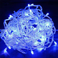 Новорічна світлодіодна гірлянда 10метров 100led.( Синій )