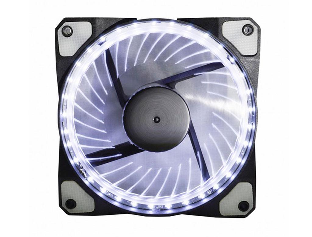 Вентилятор (кулер) для корпусу Cooling Baby 120 мм LED White 12025HBWL-33, фото 1
