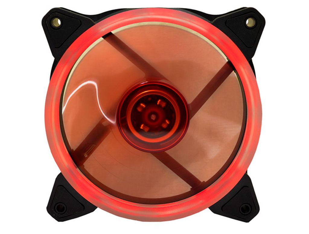 Вентилятор (кулер) для корпусу Cooling Baby 120 мм LED Red 12025HBRL-1, фото 1