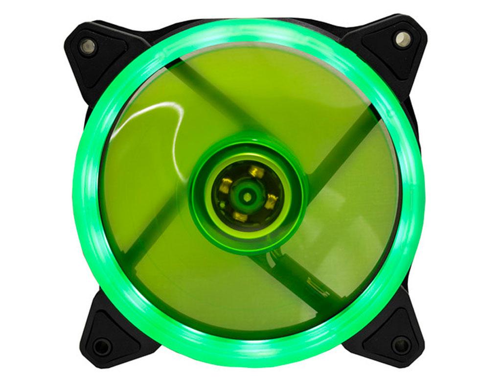 Вентилятор (кулер) для корпусу Cooling Baby 120мм LED Green 12025HBGL-1