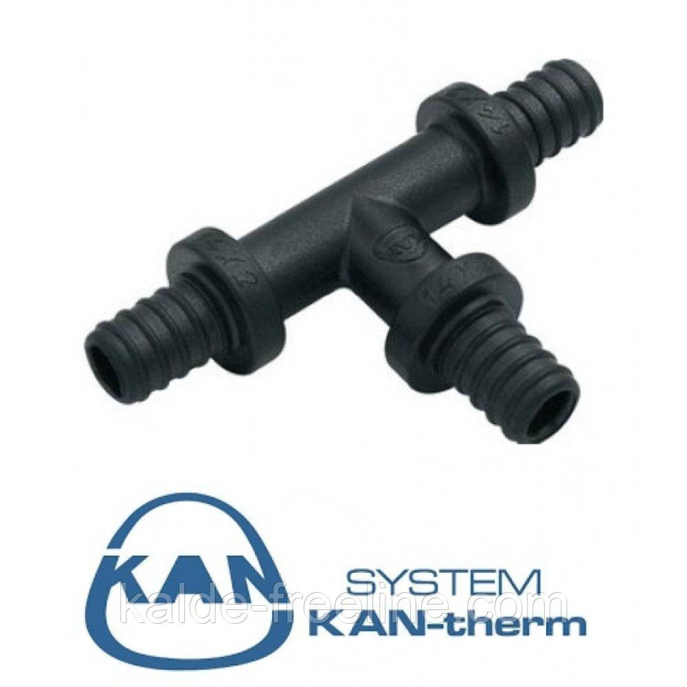 Трійник KAN-therm 18*2/25*3,5/18*2 (пластик)