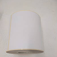 Термоетикетка Zebra ECO 101x101.5 мм самоклейка для маркування вантажу Зебра в рулоні 500 наклейок