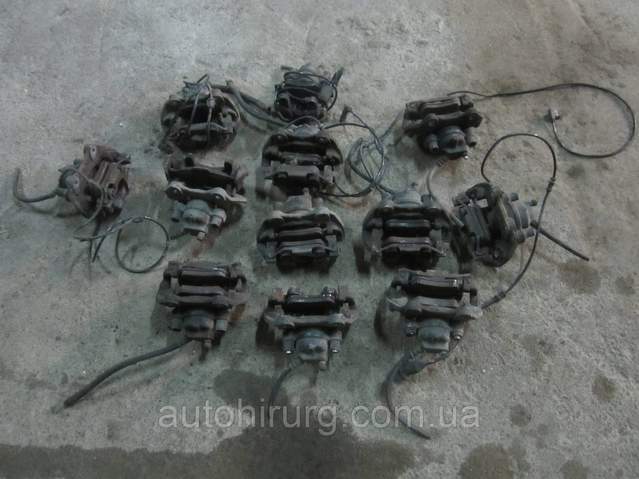 Задній гальмівний супорт Mercedes-Benz w211 e-class, фото 1