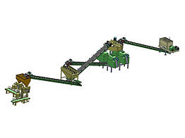 Лінія з виробництва органічних добрив з кролячого гною Tongda Fertilizer Machine