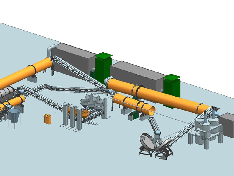 Лінія з виробництва органічного добрива з кінського гною Tongda Fertilizer Machine