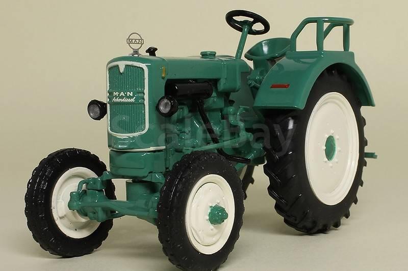 Колекційна Модель Трактора Світу (Hachett) №04 MAN Ackerdiesel (1:43)