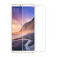 Стекло 5D Xiaomi Mi Max 3 Белое