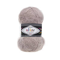 Пряжа Alize Mohair Classic New 541 норка (мохеровая пряжа Ализе Мохер Классик, Алізе Мохер класік)