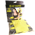 Пояс для схуднення Hot Shapers Power Belt Чорний з жовтим р-р М, фото 4