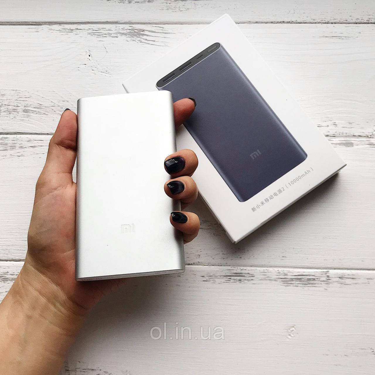 Функционал в виде нового Повербанка Xiaomi Mi Power Bank 2s 10000 mAh.👉  Гарантия. 👉 Без коробки. Dual USB Quick Charge 3.0 Black, фото 1