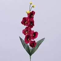 Орхидея мелкая бордовая 86 см Цветы искусственные