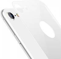 Стекло 5D для задней панели Apple iPhone 7/8 Белое