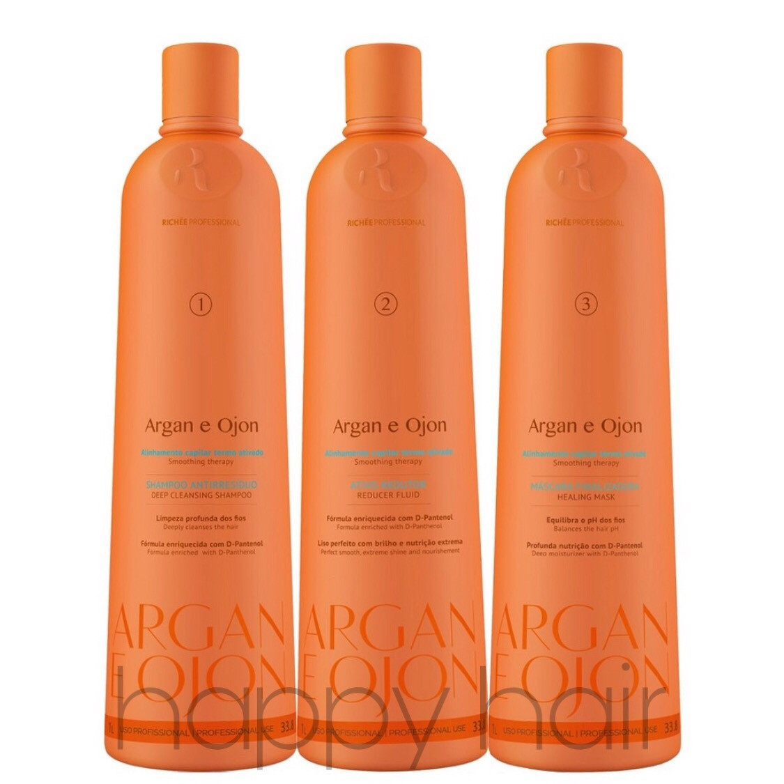 Richée Argan E Ojon Кератин для волосся 250/500/250 мл