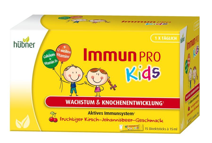 Вітаміни для дітей hübner Immun Kids Pro, 15 шт., фото 1