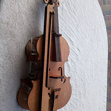 Міні-бар Скрипка з чарками, фото 2