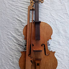 Міні-бар Скрипка з чарками, фото 3