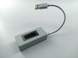 USB тестер KCX-017 (4-30V; 0A-3A) вимірювач струму напруги споживаної енергії