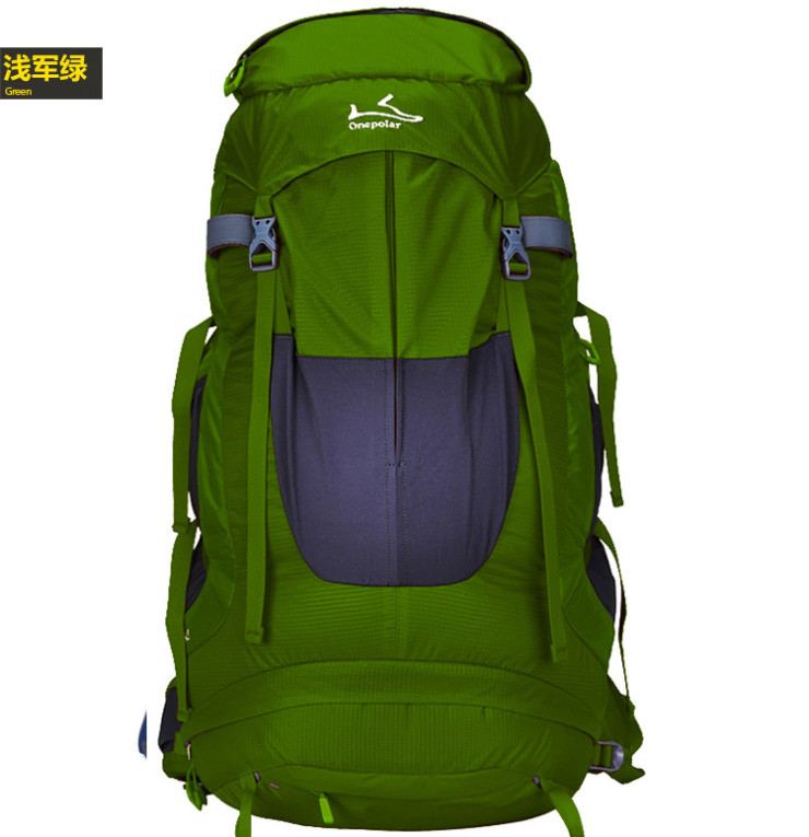 Туристичний рюкзак 45 л Onepolar Liger 1638 Зелений
