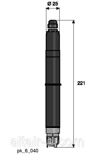 Датчик загального хлору CTE 1-mA-0,5 ppm