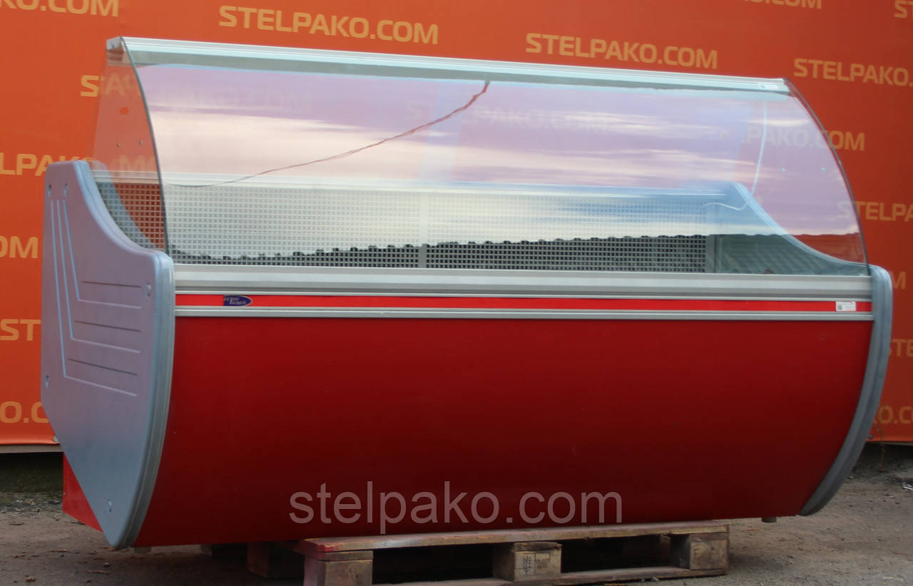 Холодильна вітрина охолоджувана «Технохолод ВПХС Флорида» 2.0 м. (Україна), деталі заводські, Б/у, фото 1