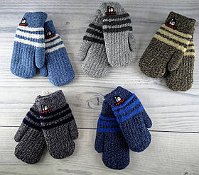 Рукавиці для хлопчиків З нашивкою SPORT 7-12 років 7-76(7-12)