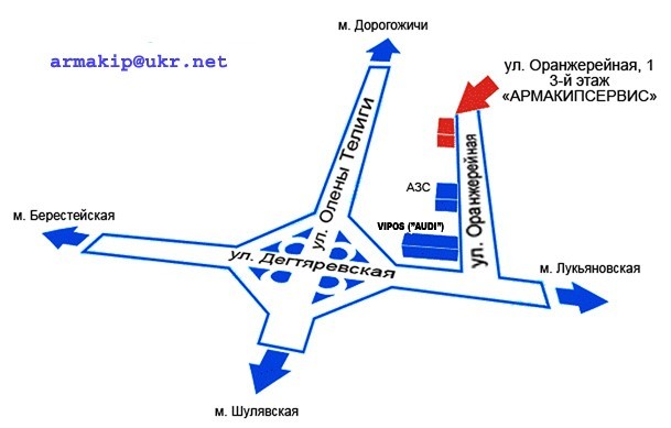 Схема проїзду