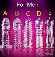 Товстий презерватив для багаторазового використання (D)