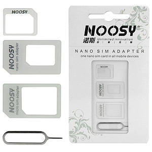 NOOSY Nano Sim Adapter набір перехідників для сім-карток