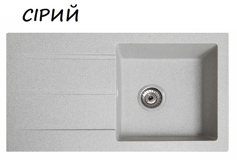 Кухонная мойка из искусственного камня (гранитная) "Квадро". Разные ...
