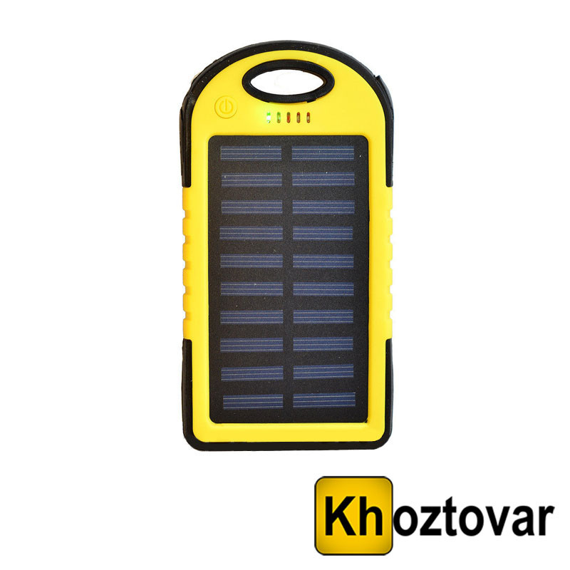 Зовнішній акумулятор підвищеної ємності Power Bank Solar Charger 30000 mAh