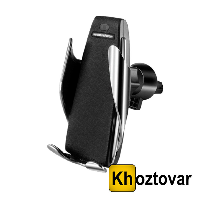 Тримач для телефона з бездротовою зарядкою Smart Sensor Holder S5