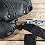 Муфта рукавички роздільні, на коляску / санки, з кишенею, універсальна, для рук, чорний фліс (колір чорний), фото 2