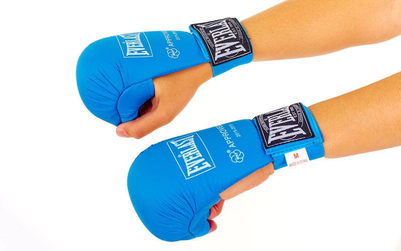 Накладки для карате Everlast сині L репліка
