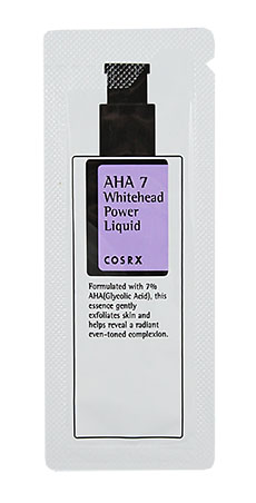 Ессенції для обличчя з AHA-кислотами COSRX AHA7 Whitehead Power Liquid Пробник 1 мл