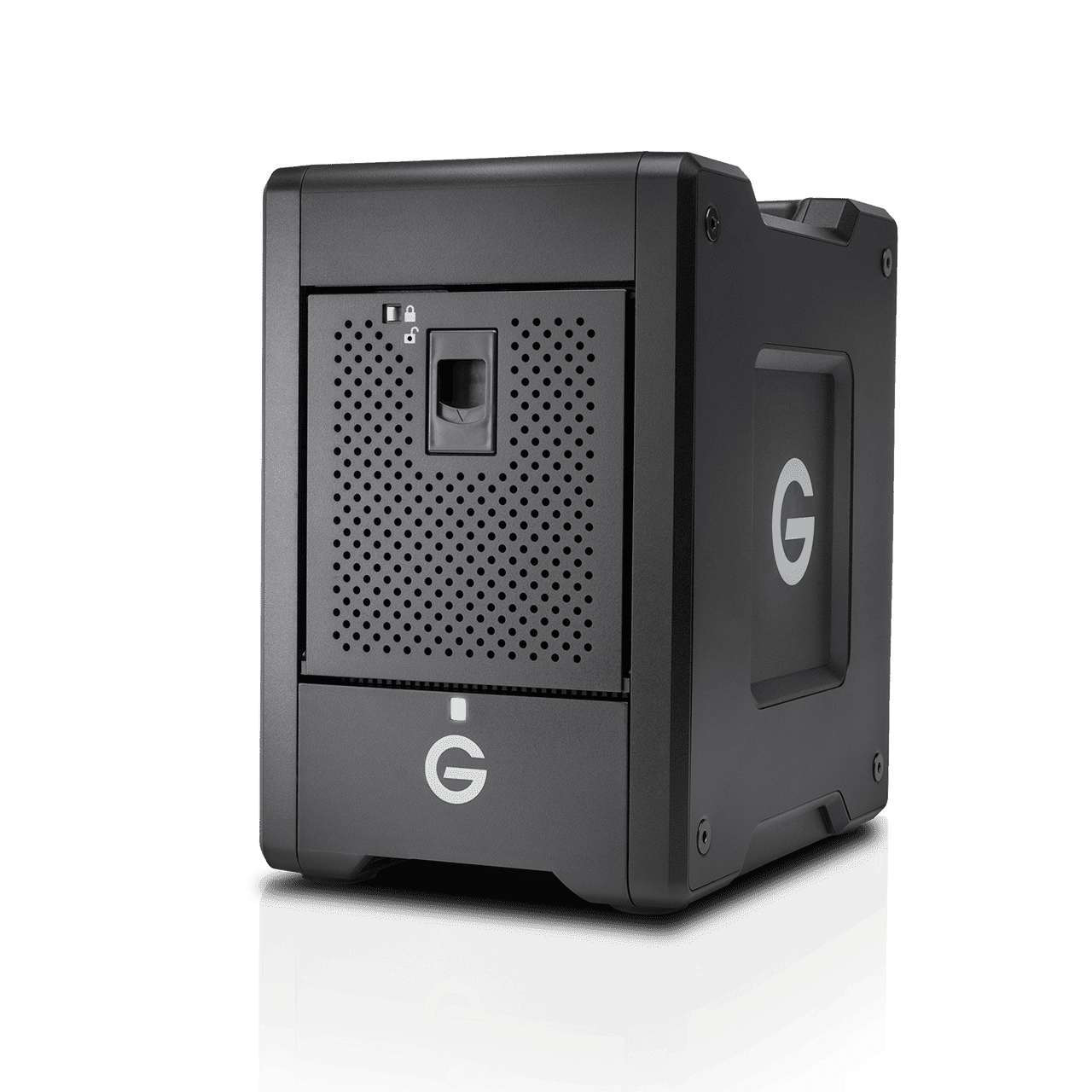 G-Technology G-Speed Shuttle Thunderbolt 3 with ev Series Bay Adapters  32TB Black (0G10078)