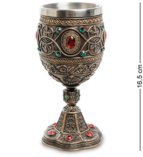 Статуетка Veronese Бокал Кубок Святий Грааль 16,5 см 1904567 фігурка веронезе чаша граалю верона 77089 VE