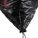 Капюшон пуховий туристичний зимовий головний убір з пуху Aegismax чорний, фото 7