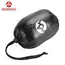 Капюшон пуховий туристичний зимовий головний убір з пуху Aegismax чорний, фото 6