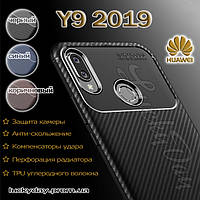 Бампер чехол для Huawei Y9 2019 (черный)