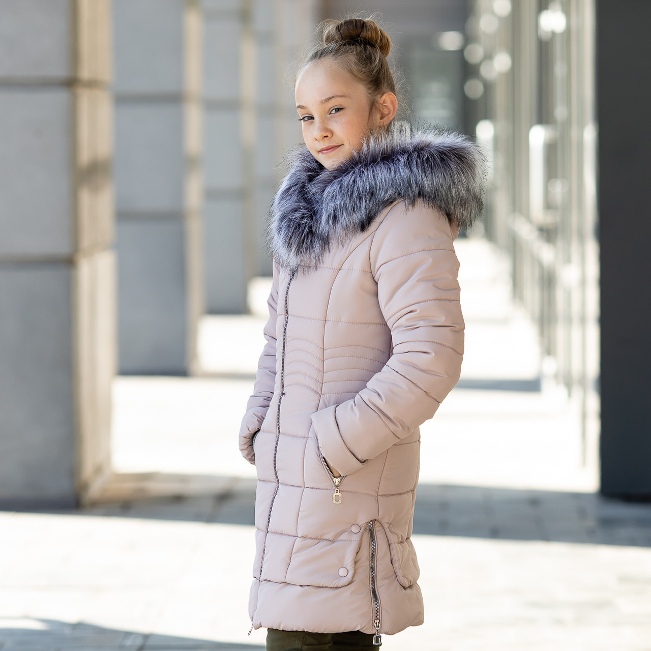 Зимова куртка для дівчинки "Дина"