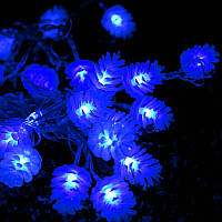 Світлодіодна гірлянда Шишка. Колір Синій 10 метрів 100 лампочок