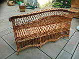 Диван із лози "Обічний" 2 м., фото 5