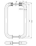 Ручки скоби APECS HC-0901-25/300-INOX, фото 3
