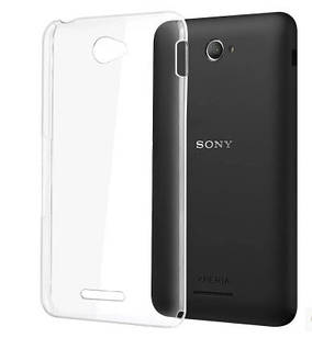 Чохол силіконовий ультратонкий для Sony Xperia E4 dual E2115 прозорий